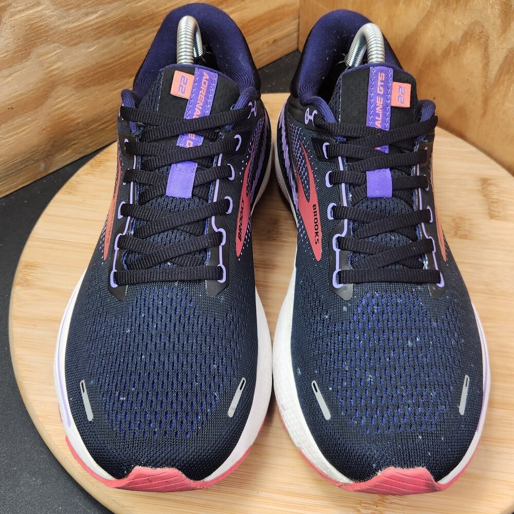 Brooks Adrenaline GTS 22 Womens Running Shoes Sneakers Size 11 - Picture 4 of 10